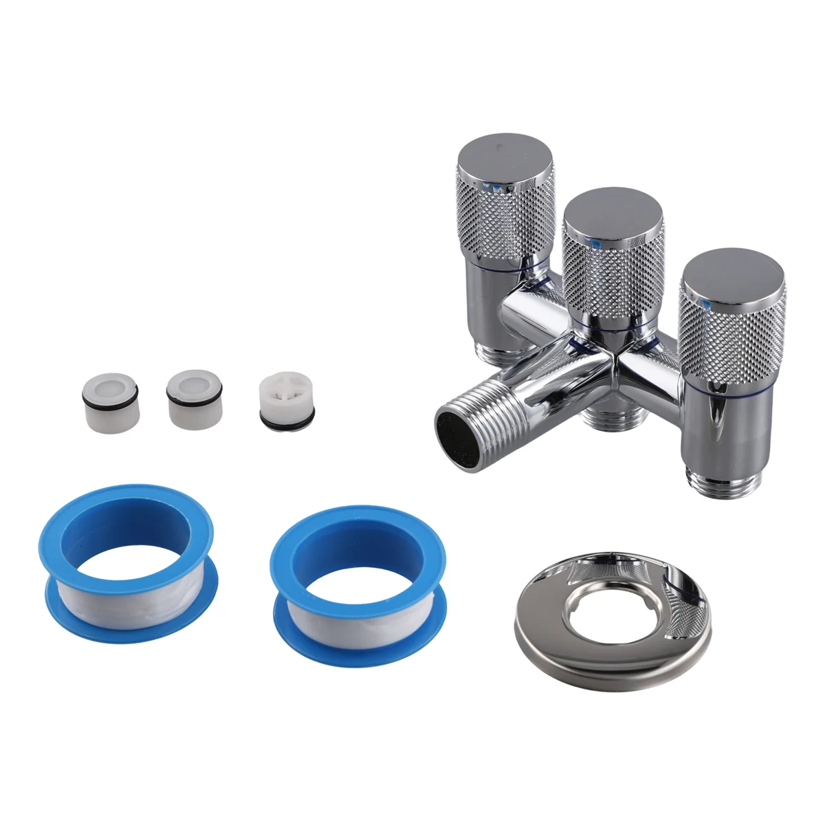 Three Out of the Bathroom Kitchen Stainless Steel Inlet Valve Fittings Valve Toilet Fittings Bathroom Fittings