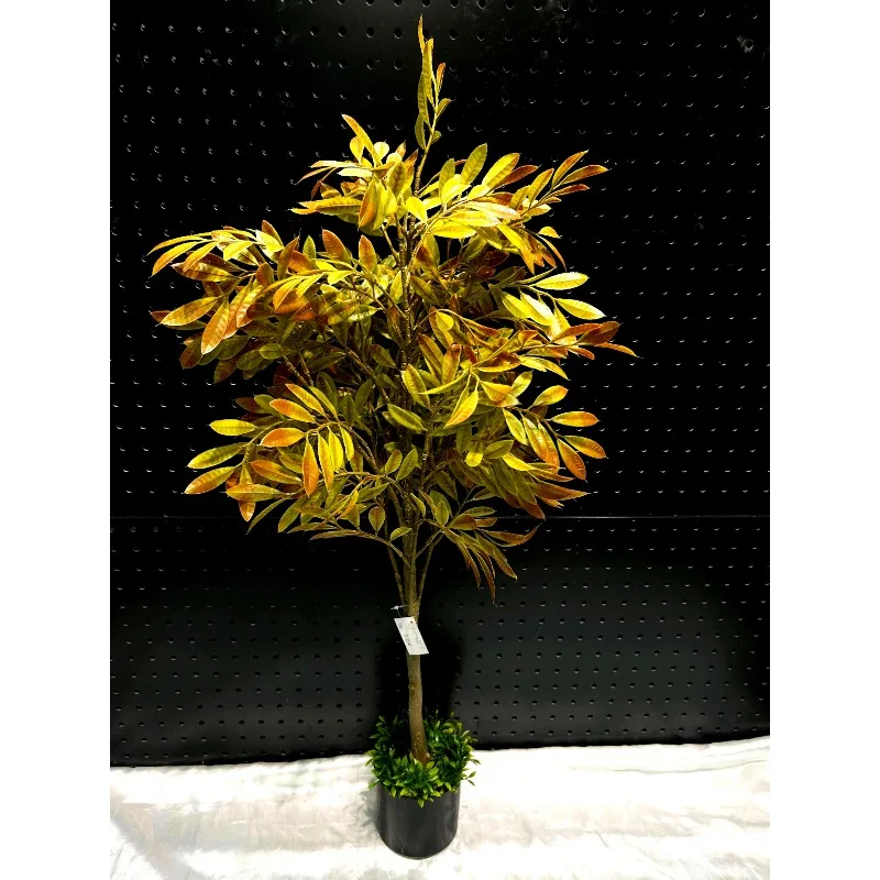 

Indoor/outdoor artificial olive tree for greening plastic simulation pot green olive tree landscape