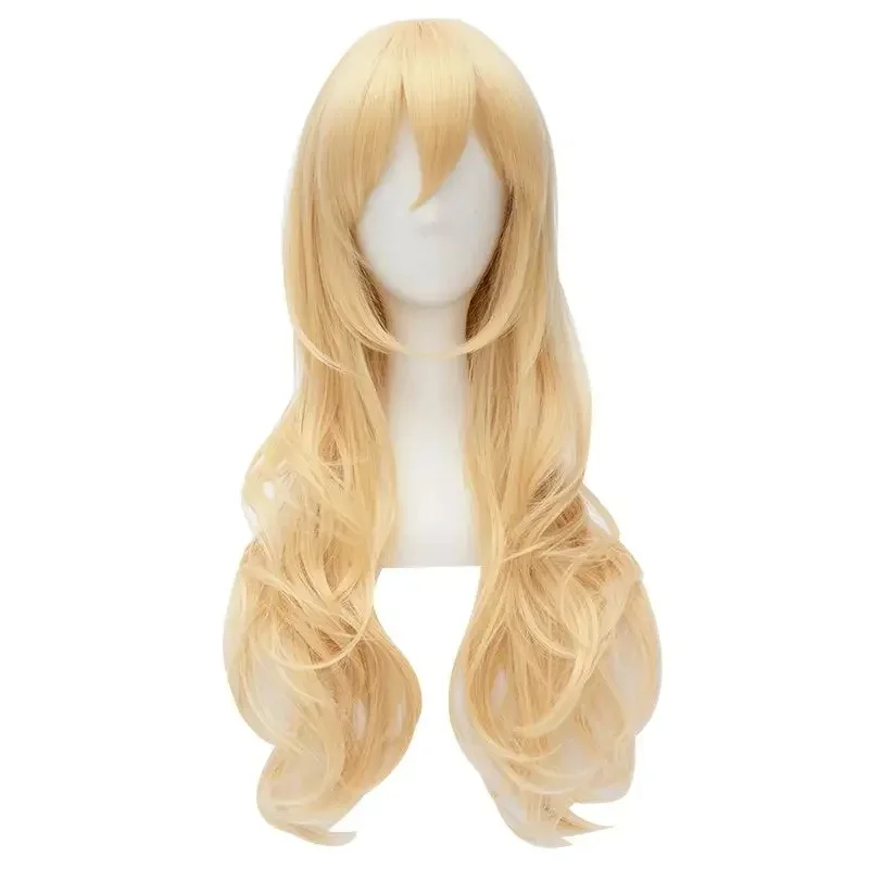 Peluca de Anime Your Lie In April Miyazono Kaori, disfraz de Cosplay para mujer, pelo sintético largo, pelucas para fiesta de Halloween, pelucas para juego de rol NQWZm