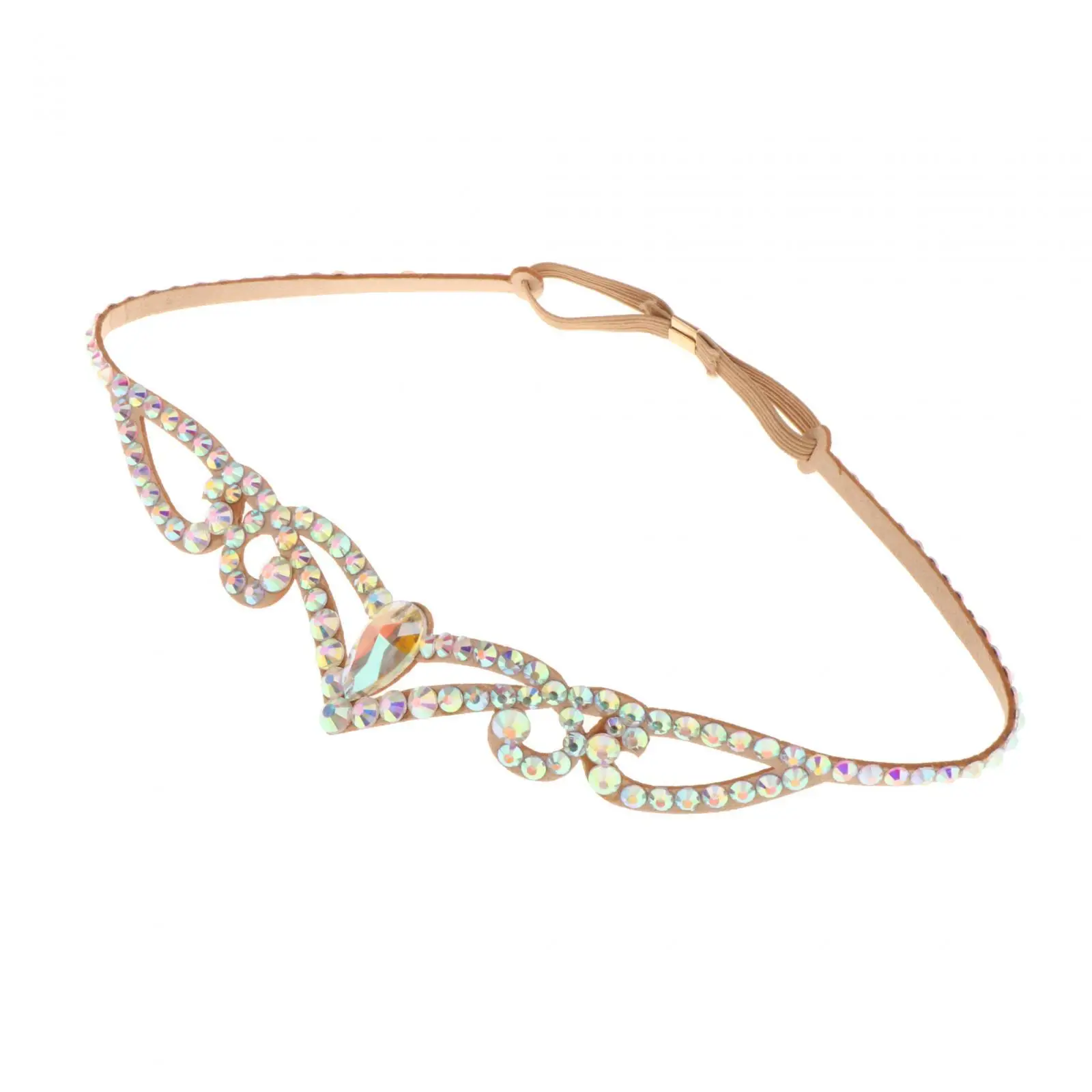 라인스톤 벨리댄스 헤드드레스 벨리댄스 무대용 액세서리