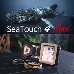 DIVEVOLK-Diving Waterproof Phone Housing, Underwater Case for iPhone 12, 13, 14 Max, Huawei, SUMSUNG, Xiaomi Photo