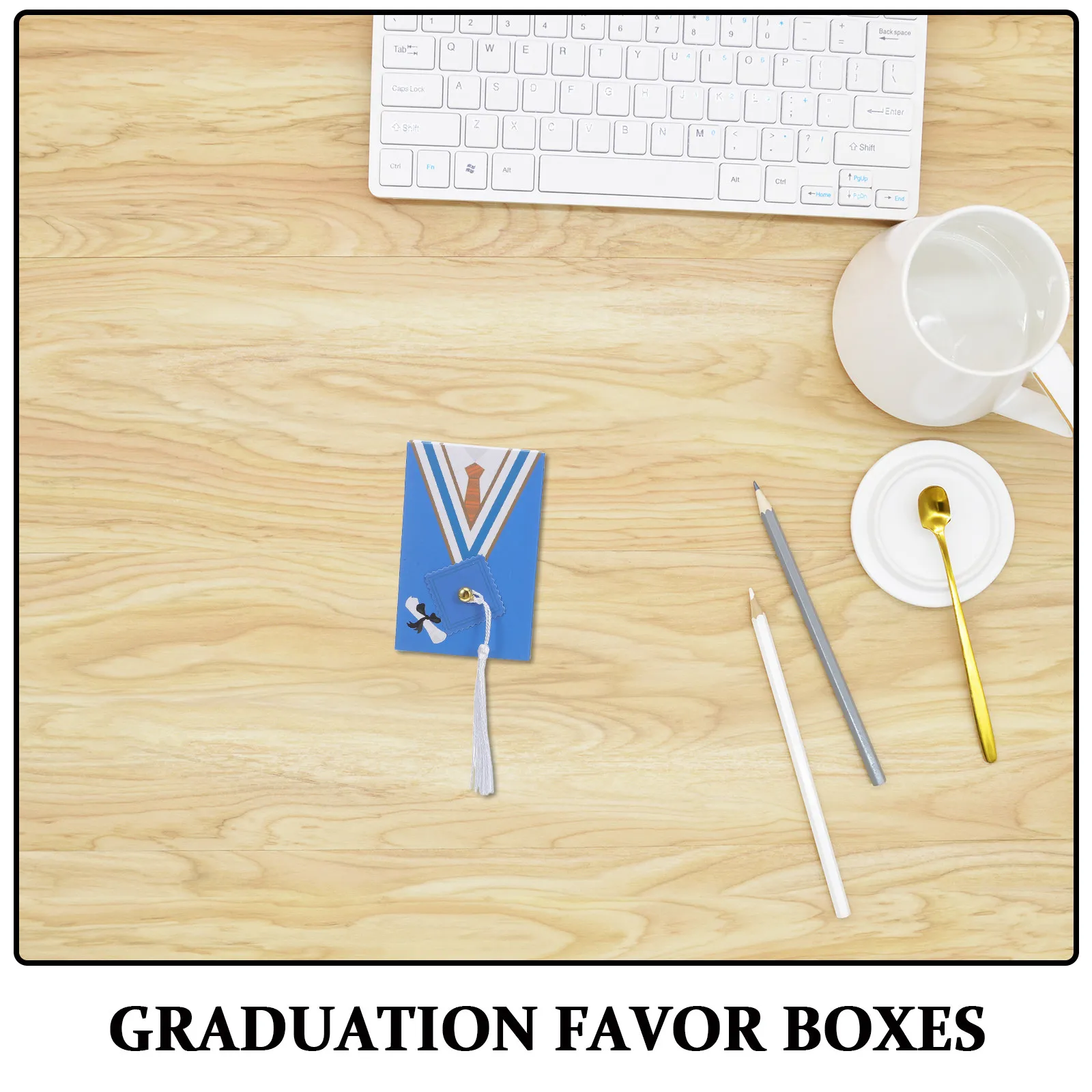 30Pcs Graduation Gift Boxes Tassel Pull Out Drawer Graduation Keepsake Card Holder Candy Favor Packaging Party Decor High School