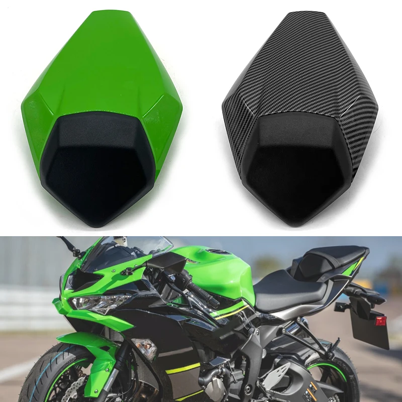 ZX-6R Motorcycle Pillion Rear Seat Cover Cowl Solo Fairing Passenger For KAWASAKI ZX6R 636 2019 2020 2021 2022 2023 2024 ZX 6R