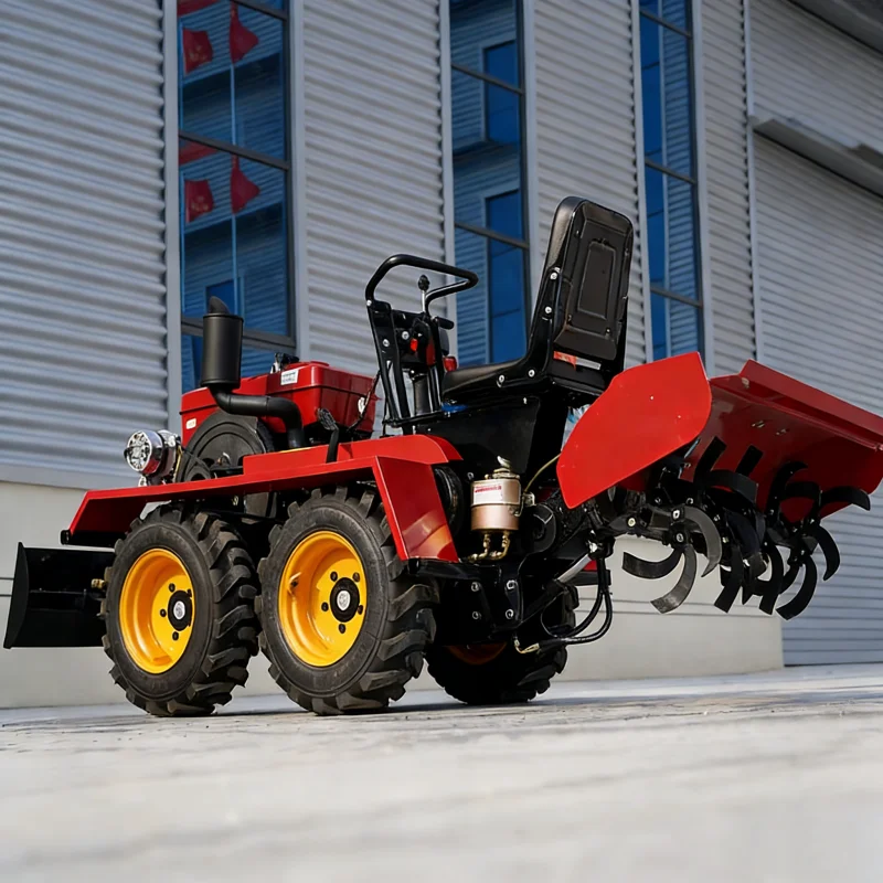 Customized 15-35HP Mini Tractor, Cultivator, Wheeled Tractor, Agricultural Machinery, Bulldozer Equipment