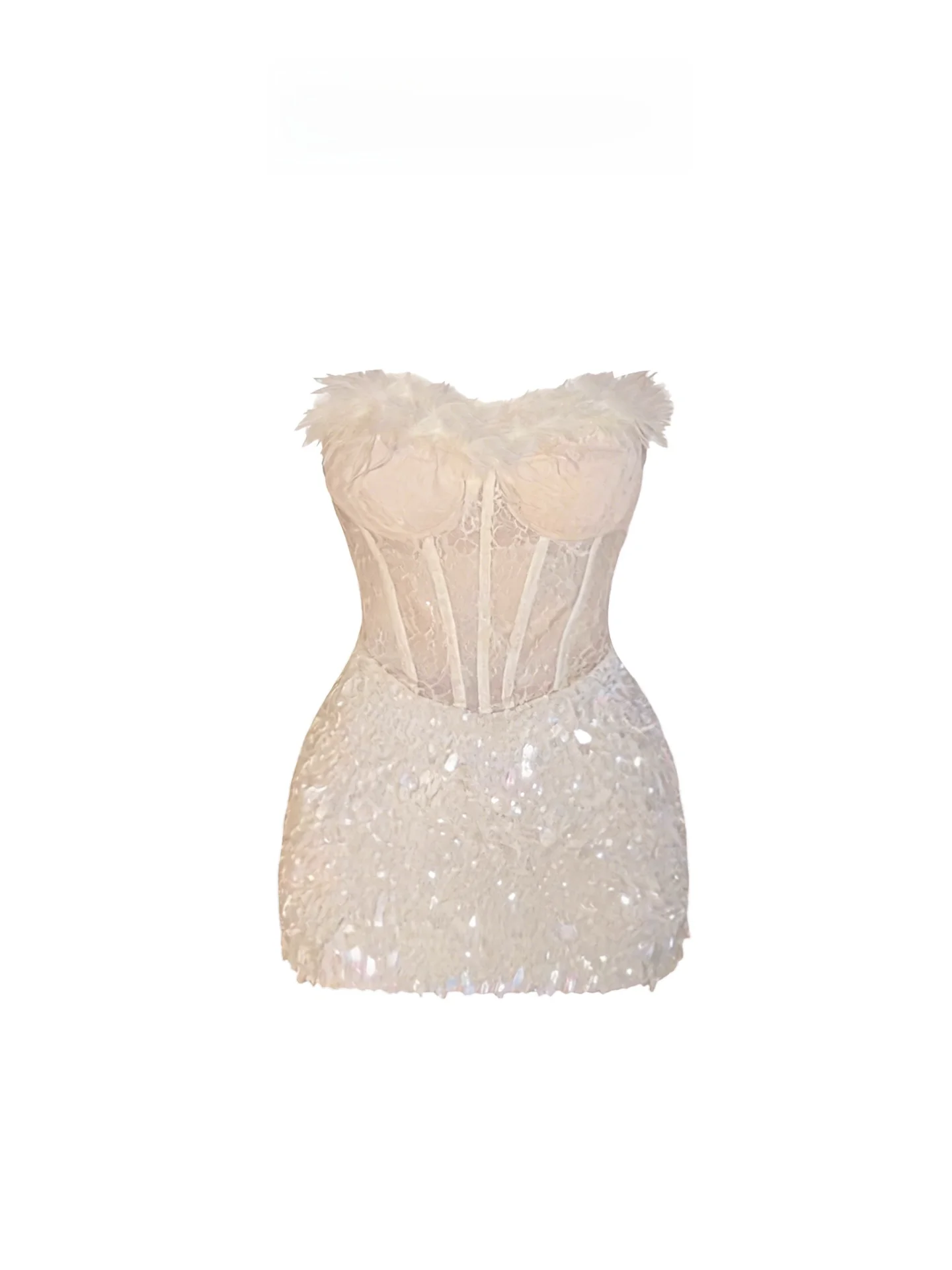 Heza مثير سليم صالح Fibone Dr التطريز الثقيل المرأة الدكتور الفاخرة الإحساس Bodycon ort تنورة تصميم كتف واحد