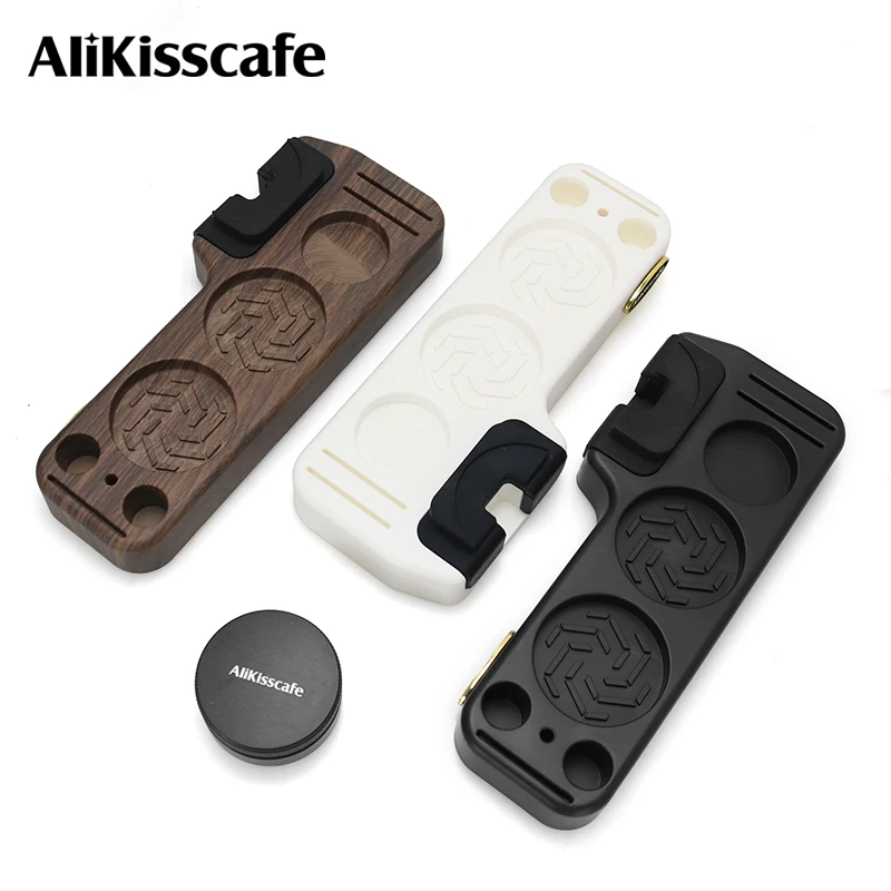Kaffee Tamping Station Stehen Siebträger Halter Matte ABS Für Delonghi Breville 51MM 54MM 58MM Barista Werkzeuge espresso Zubehör