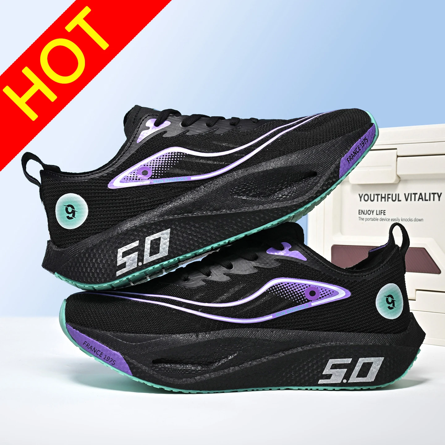 

Новый стиль, модные спортивные кроссовки, удобная и дышащая спортивная обувь для мужчин и женщин, уличная прогулочная обувь 9.