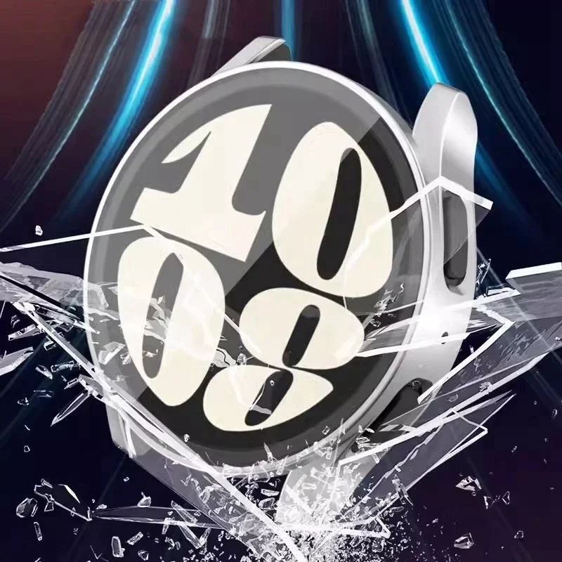 Soft TPU Case Glass For Samsung Galaxy Watch 7 40MM 44MM Smartwatch Screen Protector Anti-Scratch Bumper Watch7 44MM Cover Shell