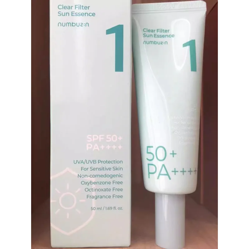 

Numbuzin NO.1 Pure-full Calming Water Suncreen SPF50+PA+++50ml Deep Moisturizing Soothing Redness Hydration Korea Face Skin Care