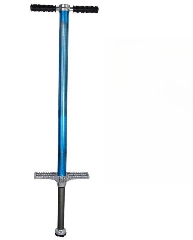 High Quality Aluminum Alloy Single Rod Pogo Stick Spring Bouncing Toy For Teenagers Adults Outdoor Fitness Jumping Tool