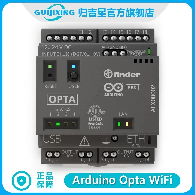 Arduino Opta RS485 AFX00001 AFX00002 AFX00003 3 Buscador Micro PLC STM32H747 en stock