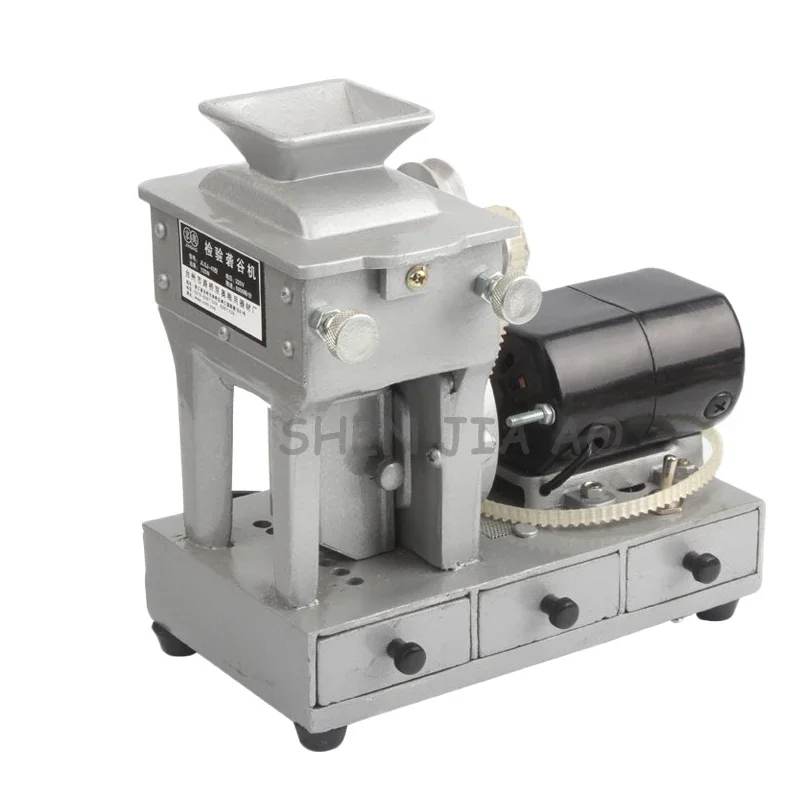 100W Electric Rice Hulling Machine Rice Hulled Husk Machine Belt Out The Brown Rice Machine  JLGJ-45