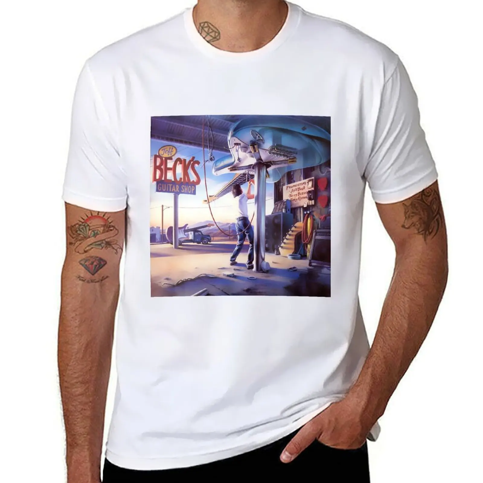 

Jeff beck Jeff becks guitar shop T-Shirt anime t shirts for man t shirt custom print T-Shirt