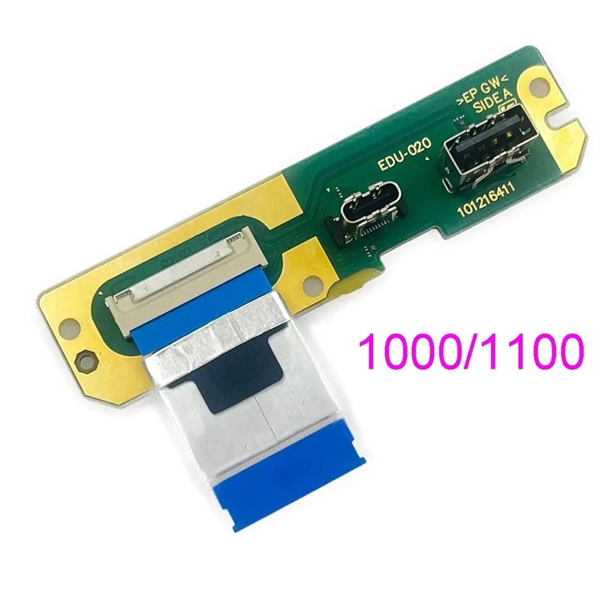 A86G NEW For 1200 Console USB TYPE-C/A Side Board with 40PIN Flex Cable Repair Parts