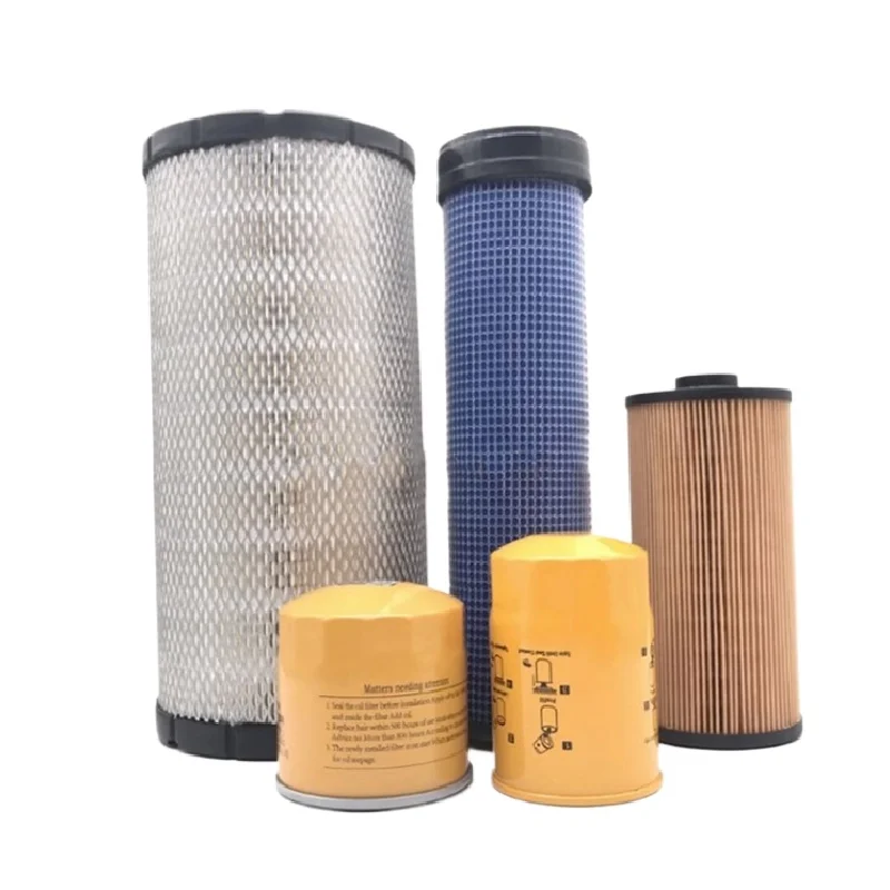 Excavator accessories For XCMG XE EX470/490D machine filter diesel filter air filter  hydraulic return oil inlet pilot filter