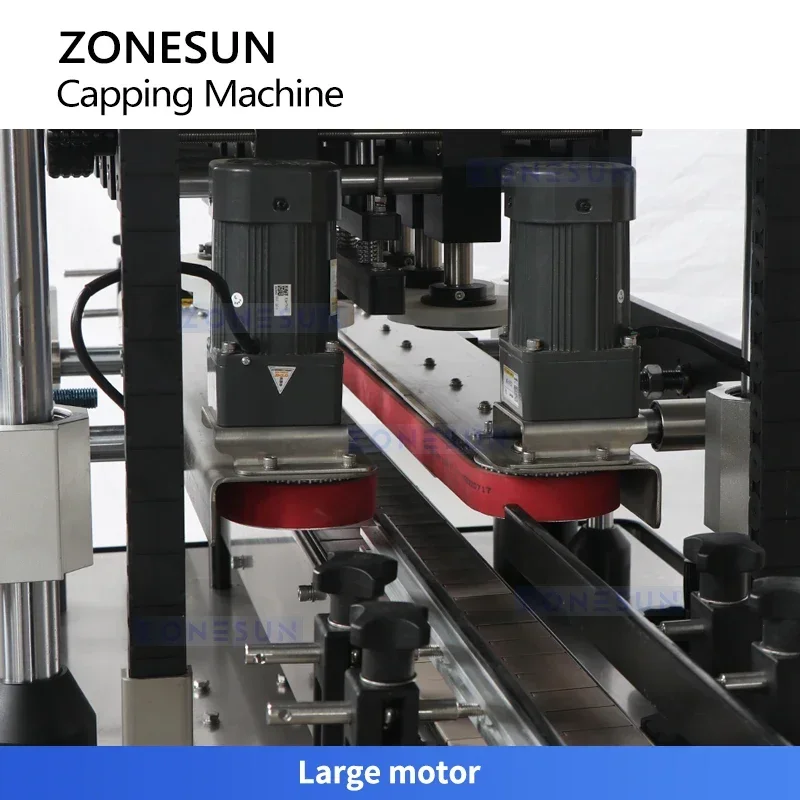 Zonesun ZS-XG440B Tappatrice per mandrino Tappatrice ad alta velocità Tappatrice per viti Tappatrice per bottiglia con tappo a vite