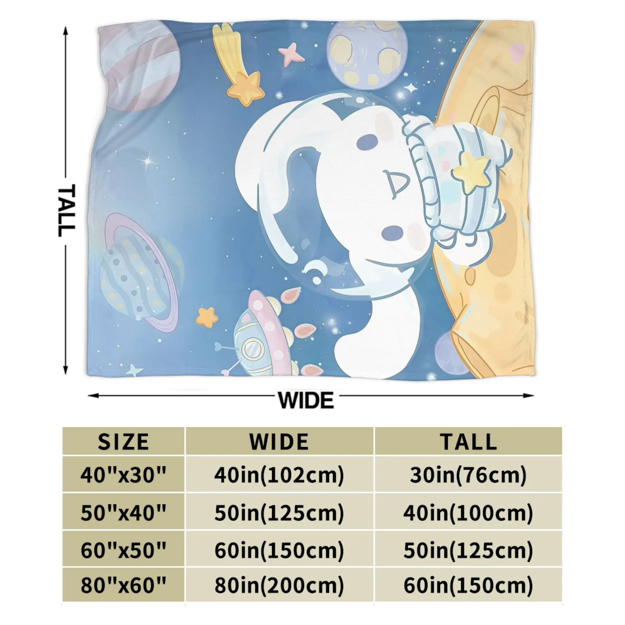 سينامورول Kawaii الكرتون بطانية مريحة لينة رمي البطانيات للسرير 50x60 بوصة متعددة الحجم الفراش يلقي #5