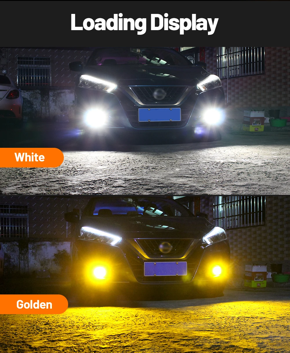 2 Stück PSX24W 2504 für Subaru XV 2012 2013 2014 LED Nebelscheinwerfer Canbus Zubehör – Detail 6