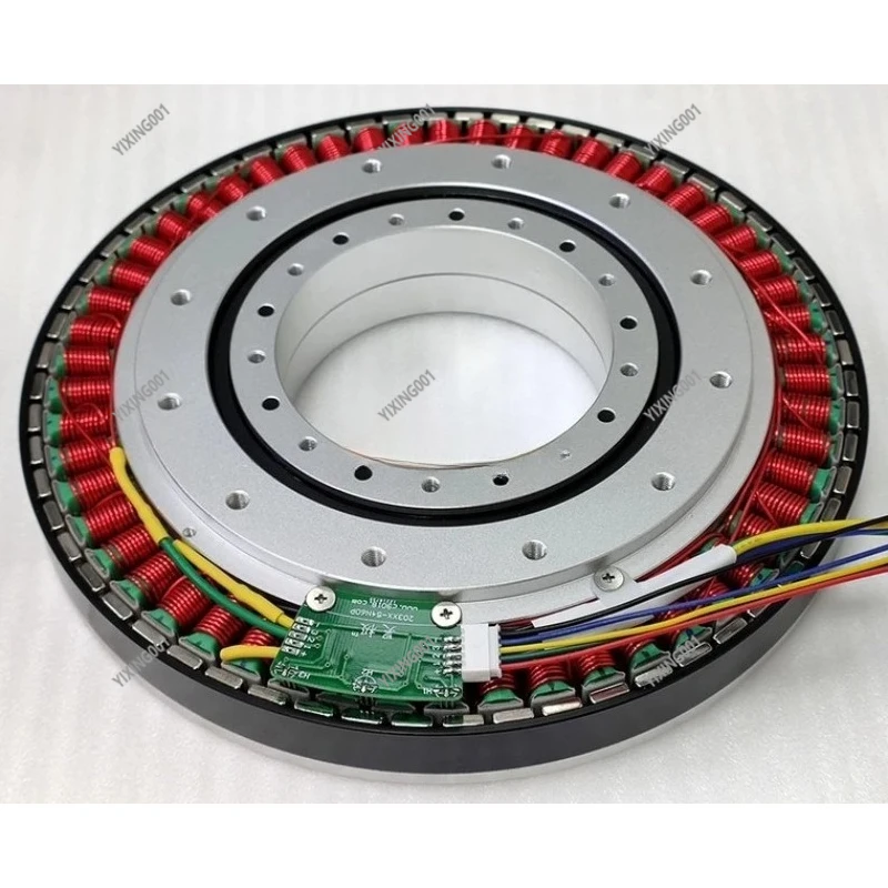 20310 Torque 10Nm Large Permanent Magnet DC Brushless Motor, Hollow Shaft Ultra-thin Low-speed
