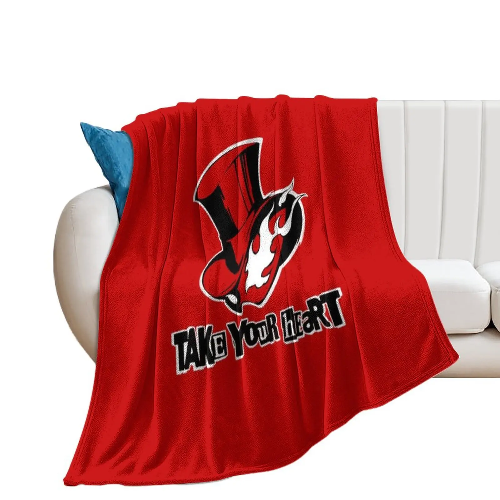 Joker morgana Sakamoto Takamaki yasuke 2 Throw Blanket Blankets For Bed Hairys For Decorative Sofa Sofa Throw Blankets