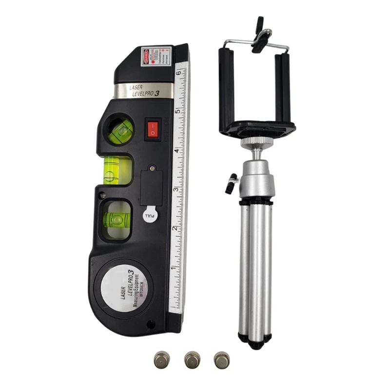 1 Set Infrared Level Multifunction Infrared Level Cross Line Tape Measurment With Tripod