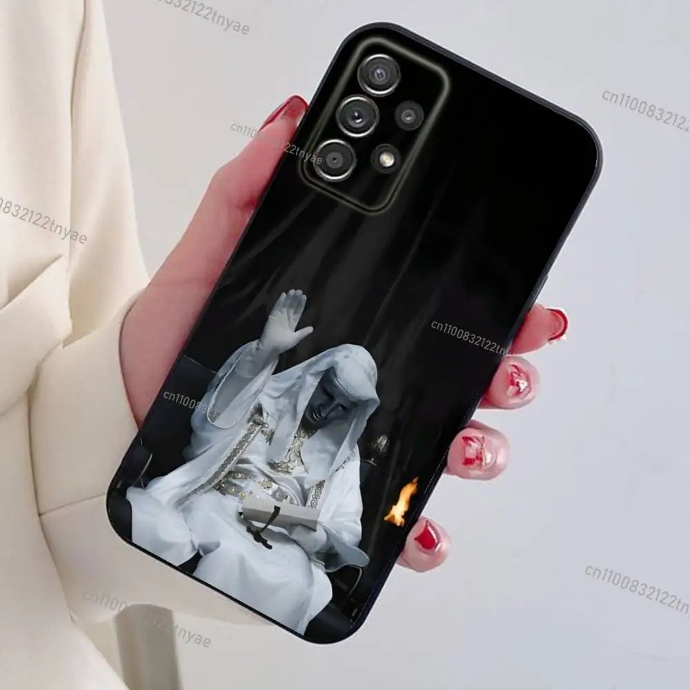 Cool Baldwin IV of Jerusalem Phone Case For Samsung S24,21,22,23,30,Ultra,20,Plus,Note,10,9,Black soft silicone case