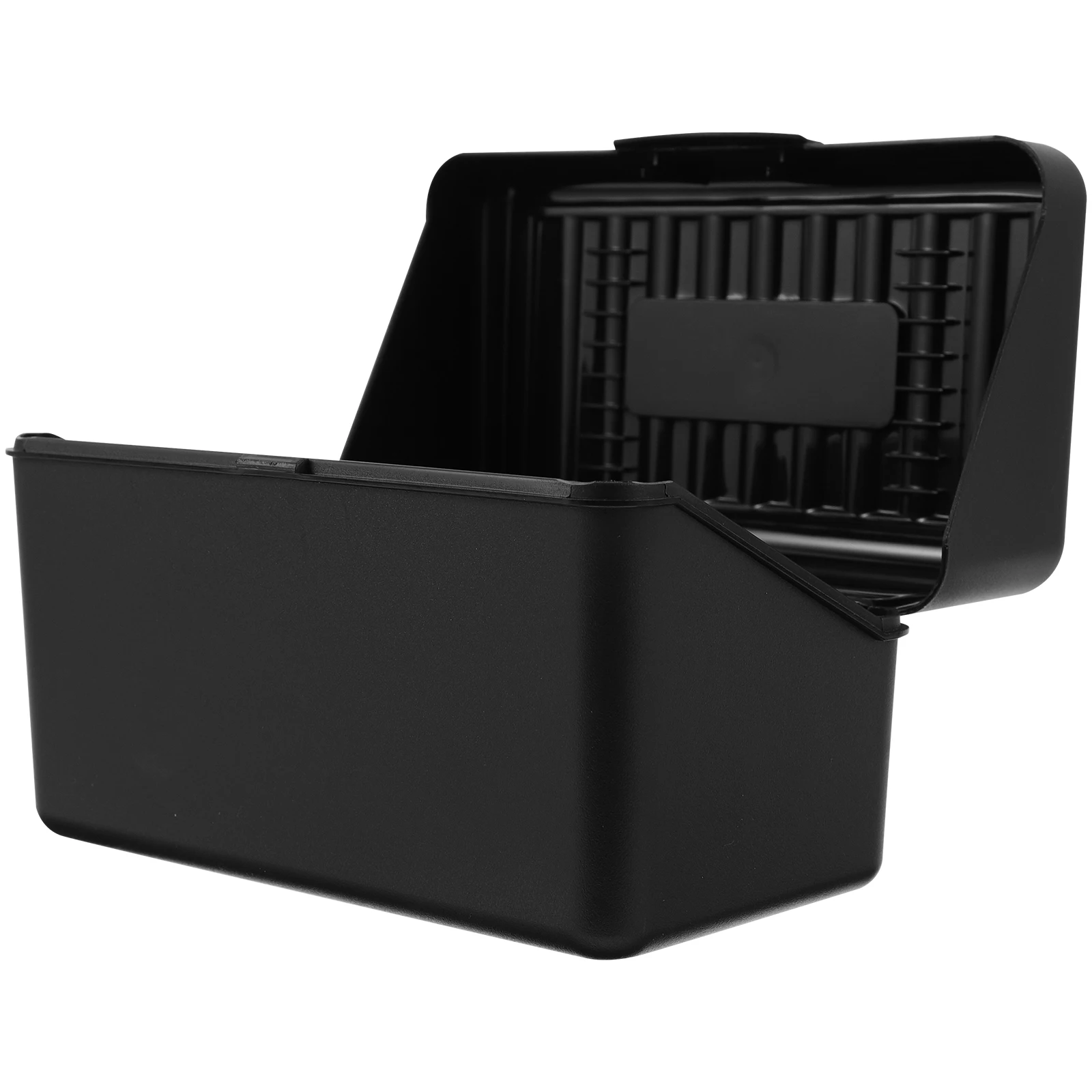 

Sturdy Large Capacity Business Storage Box Desktop Organizer For Office Cards Dustproof Portable Card Container Name Cards