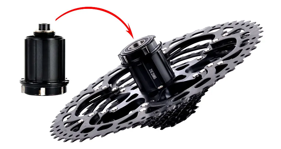 Shimano hg構造,MTb,8, 9, 10, 11, 12スピード,40 t,42 t,46 t