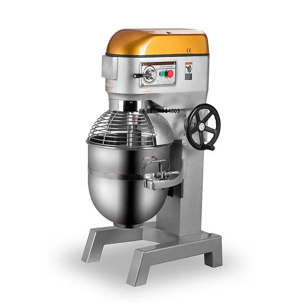 Industrial Grade Food Mixer 60L 3P Power 8kg Max Kneading for Large Bakery