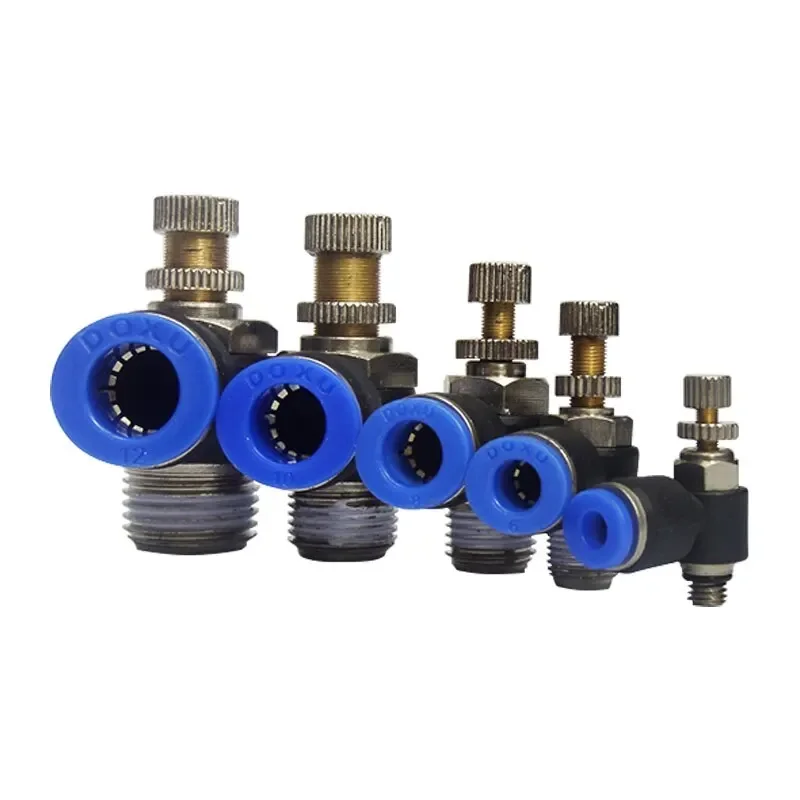 SL Type 4 6 8 10 12mm Fast Connection Pneumatic Fitting M5 1/8