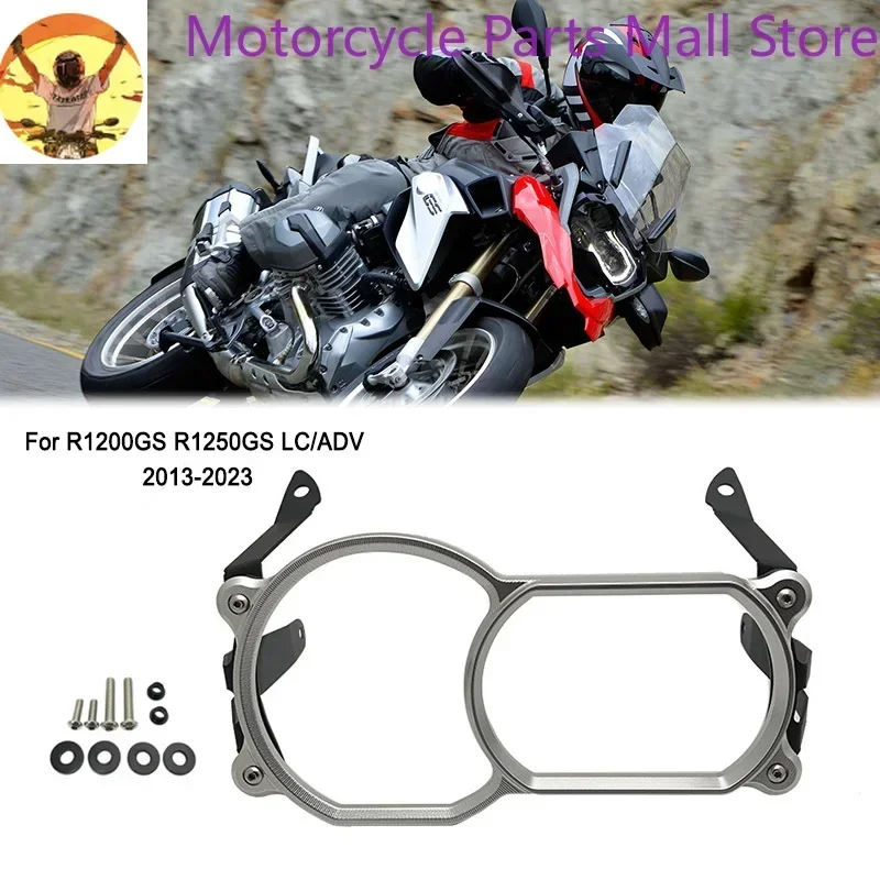 R1200GS R1250GS Headlight Guard Protector Lens Cover  For BMW R1200GS R1250GS LC ADV R 1250 GS R 1200 GS adventure GSA 2013-2023