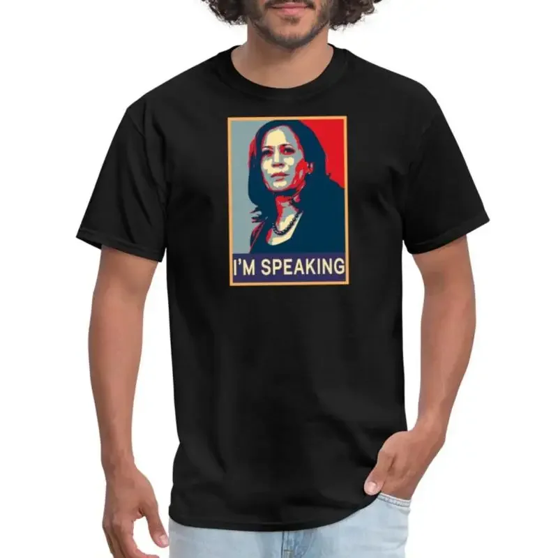Kamala Harris 2024 Campaign Design I'm Speaking Men's T Shirt