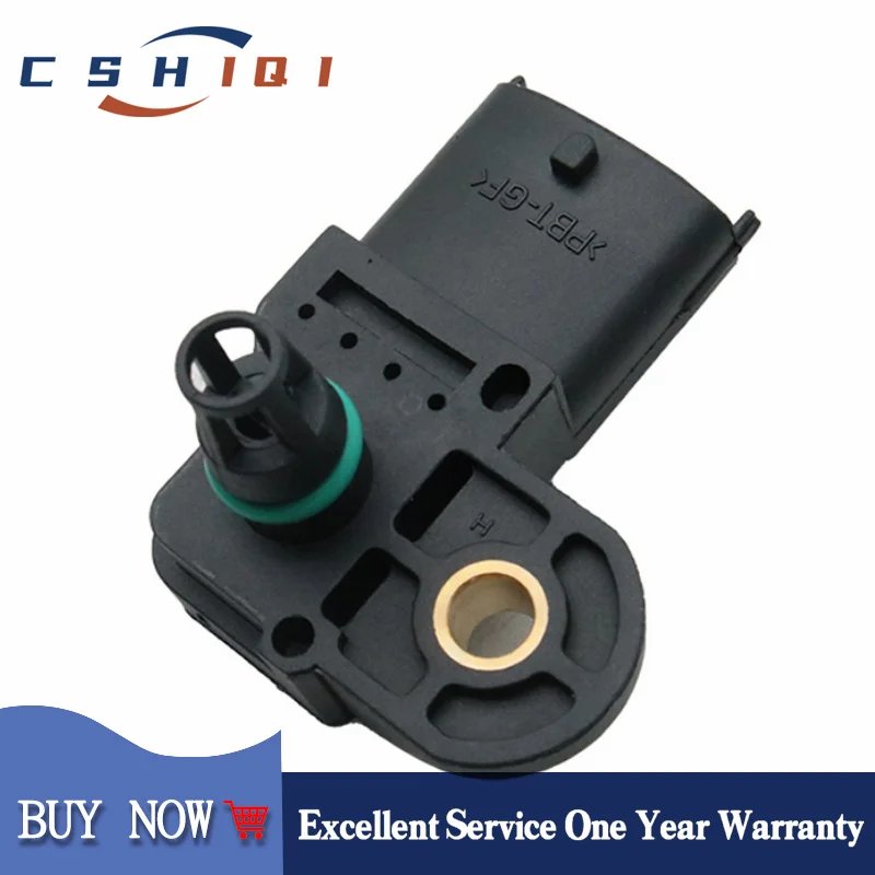 0281002514 Intake MAP Manifold Pressure Sensor For Ford Fiat AAGRALE-DEUTZ 0261230098 3R239F479AA 500351377 TMP034 MP116 MAP-055