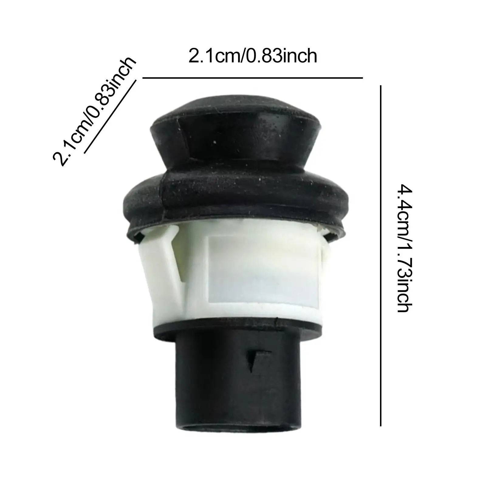 Tür-Innenschalter Schwarz 6N0947563 Zubehör Befestigung Ersatz Hoch Robust