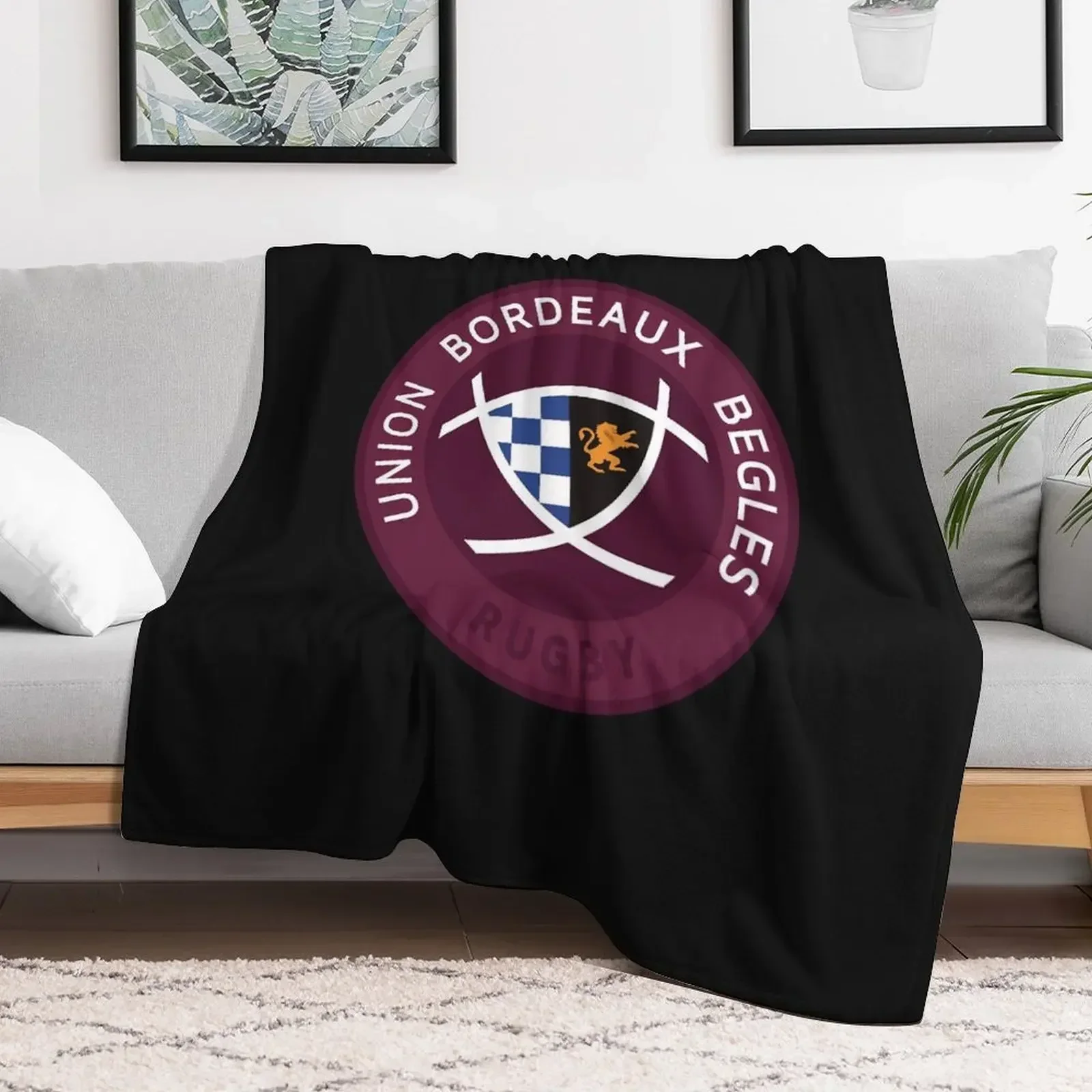 Copy of Funny UNIONN BORDEAUX BEGLES shirt Throw Blanket for sofa Decoratives Blankets