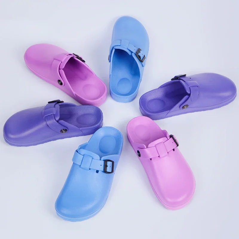 Surgical Sandal Shoes Medical Slippers Doctors Nurses Working Shoes Women Men Anti-slip Operating Room Lab Slippers Waterproof