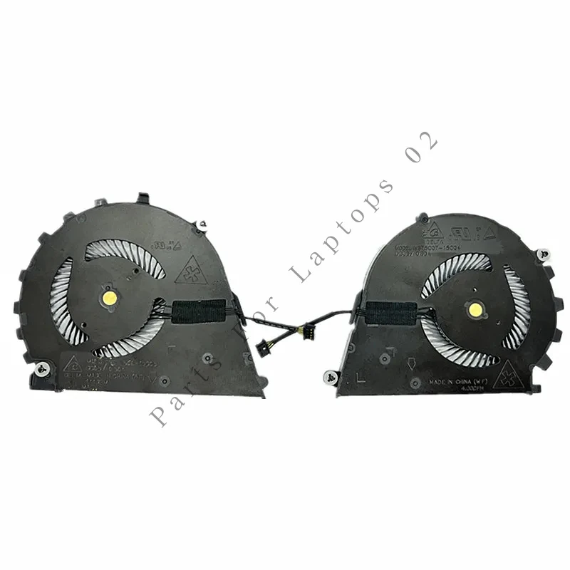 PP New Original Laptop CPU/GPU Cooling Fan For HP ZBook Studio G3 G4 DFS501105PR0T-FGFA DFS501105PQ0T-FGF9