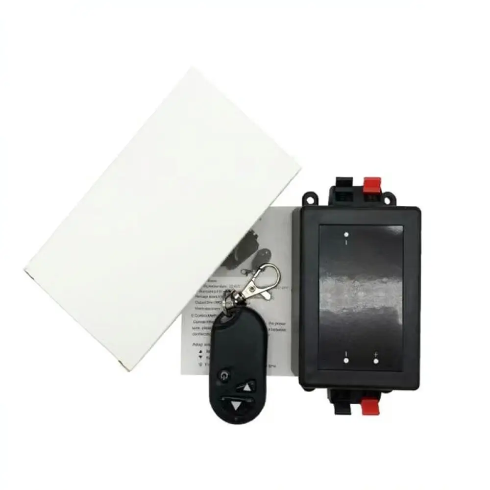 LED Strip Light Wireless Dimmer Switch 3 Key For 12V 24V Lighting Adjustable Brightness Compact Black Housing Device