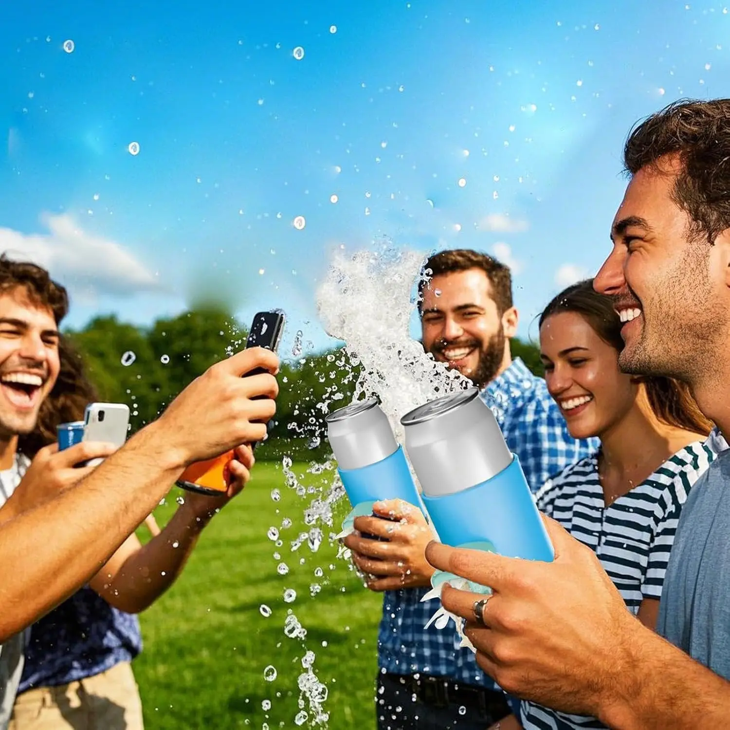 

Drinking Shotgun Roulette for Randomized Beer Shotgun Fun Bachelor Party Gift Drinking Games Interesting BBQ Pregame Pool Party