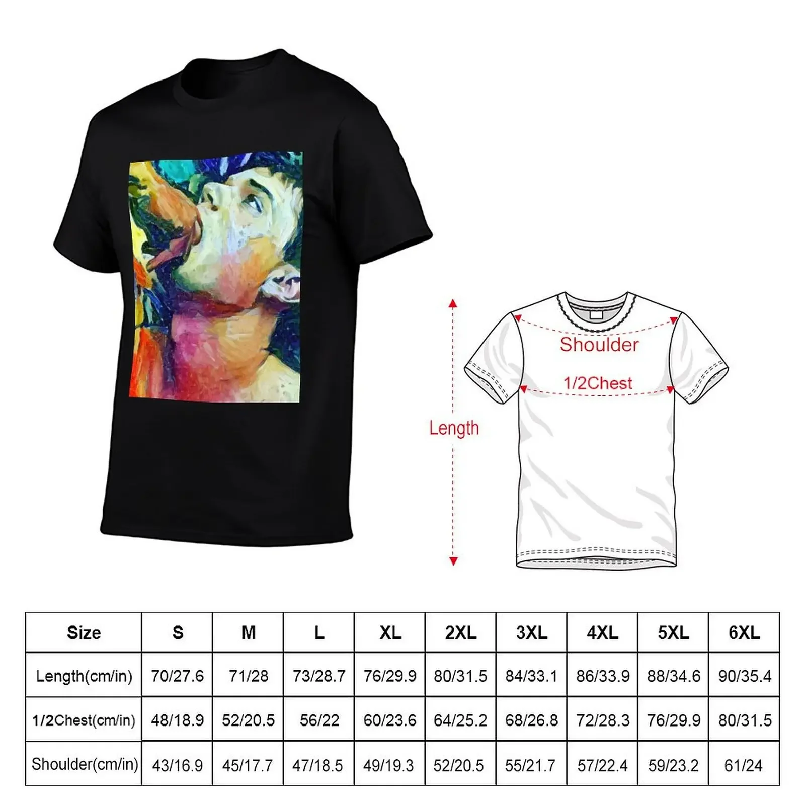 Reflex Testing V-Neck T-Shirt vintage essential t shirt plain hippie clothes Men's cotton t-shirt