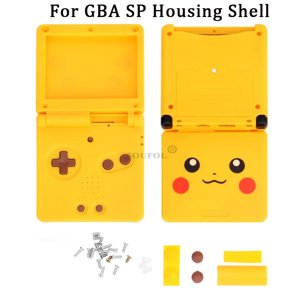 For GameBoy Advance SP Classic Limited Edition Replacement Housing Shell Screen Lens For GBA SP Housing Case Cover Accessories