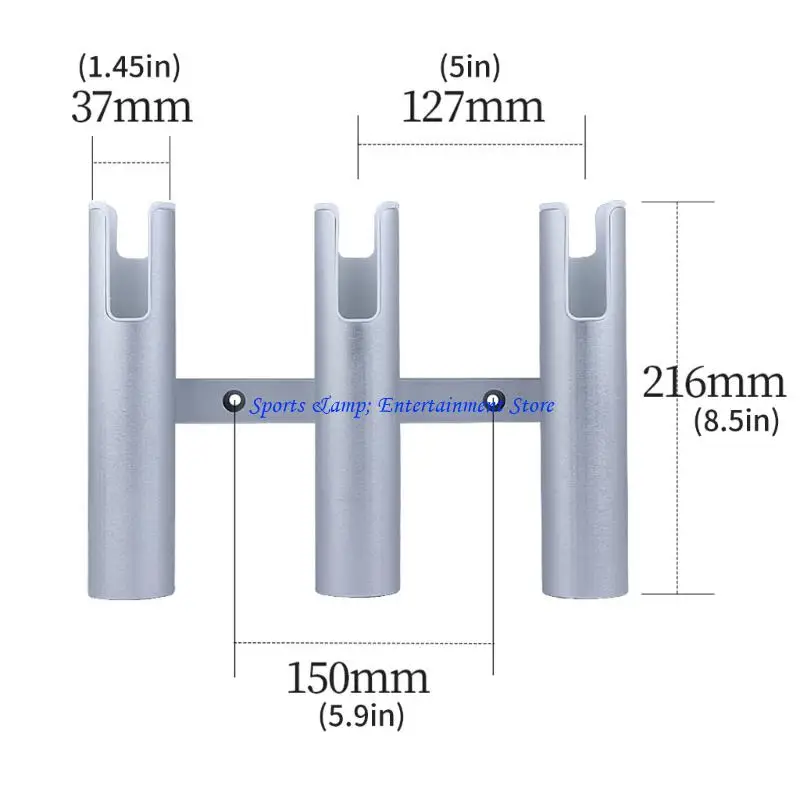 G7NF Schwere Aluminium-Angelrutenhalterung, langlebige Konstruktion für langfristige Angelausflüge – Detail 6
