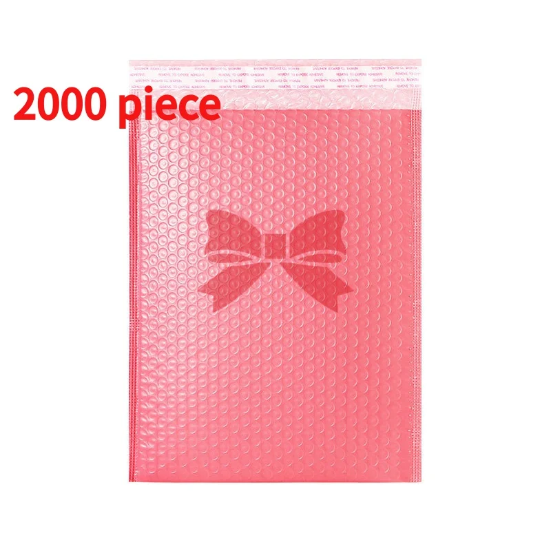 

20 00piece.Custom.Eco friendly bubble mailer biodegradable pink padded envelopes clothing packaging mailing thank you bag bubble