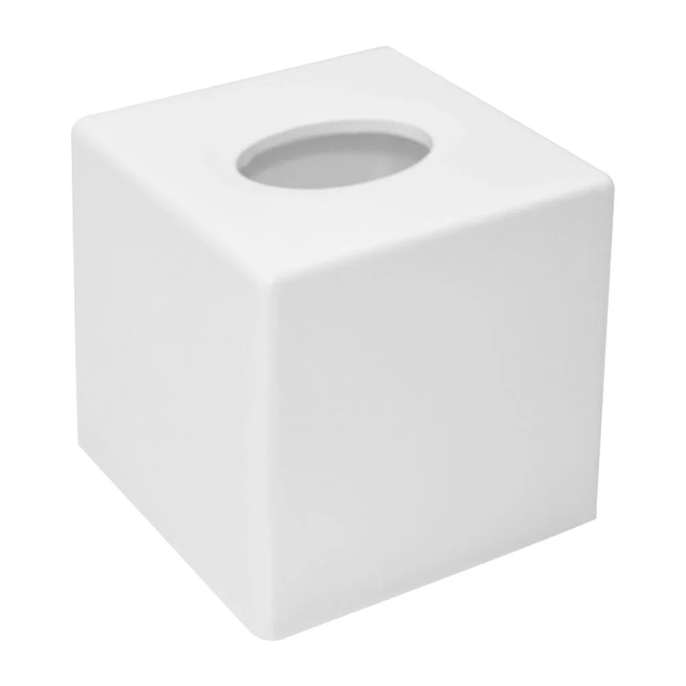 

Plastic Tissue Box Holder Square Roll Paper Box For Bathroom Bedroom Office Large Capacity Napkin Storage Case Household