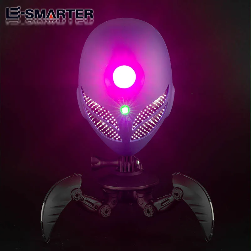 LED Star Projection Lamp Galaxy Nebula Projector Interactive Atmosphere Night Light Space Alien Bedroom Desktop Decor Child Gift