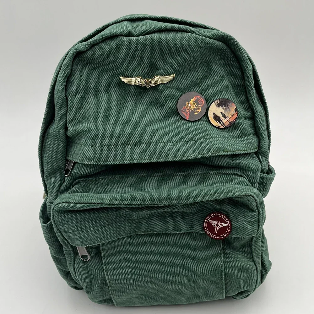 ทีวี The Last of Us คอสเพลย์ Ellie Joel กระเป๋าเป้สะพายหลังเกมนักเรียนกระเป๋านักเรียน Unisex Rucksack กระเป๋าสะพายผ้าใบ