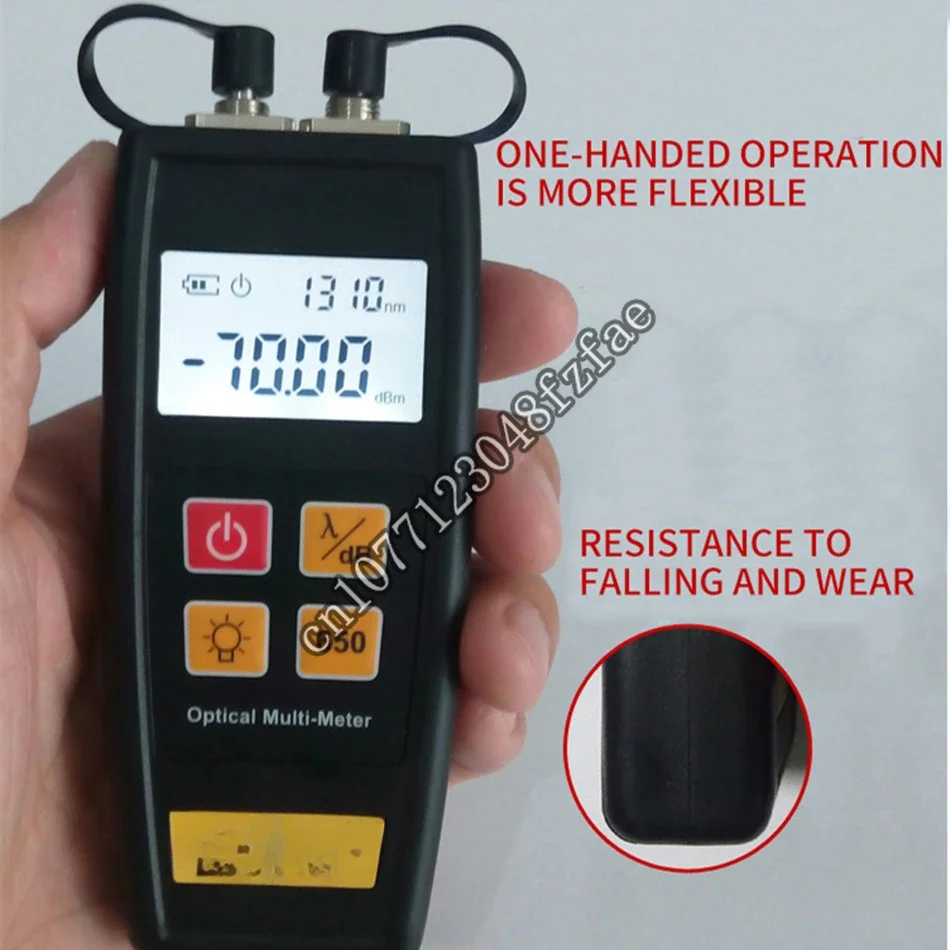 YJ-550A Mini Optical Work Red Light Machine Optical Power Meter + 30 km Red Pen