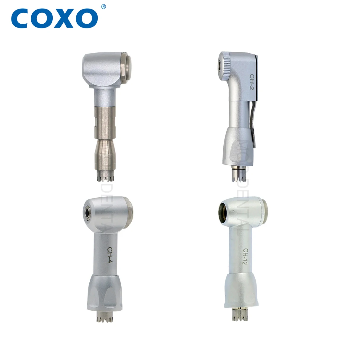 COXO Dental Low Speed Handpiece LED Fiber Reduction/Increase Ratio Endodontic Contra Angle Handpiece E Type Fit KAVO NSK WH