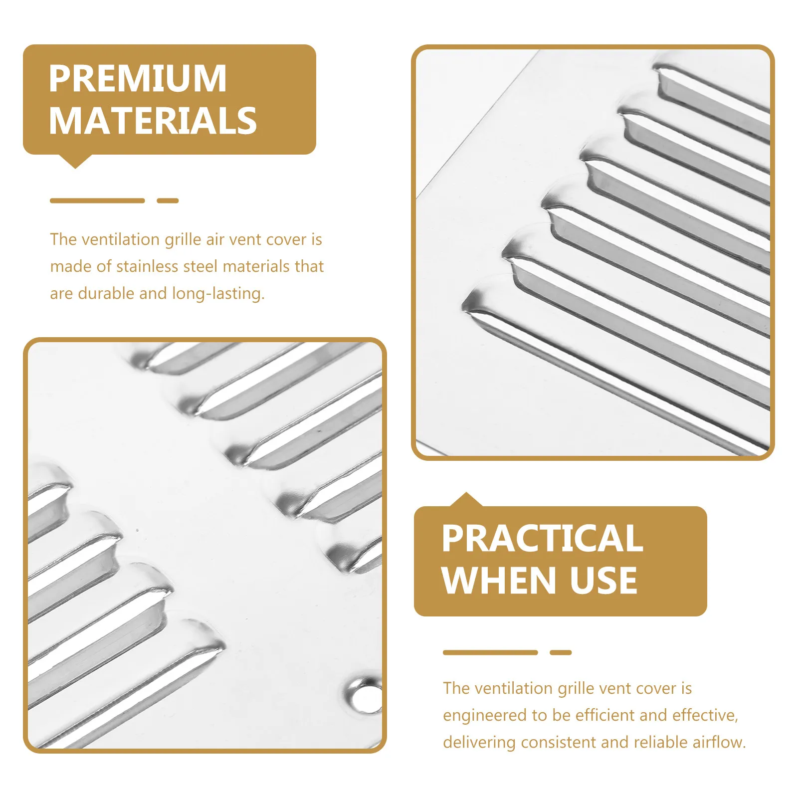 

Вентиляционная решетка из нержавеющей стали для дома и офиса: декоративное решение для эффективного воздушного потока