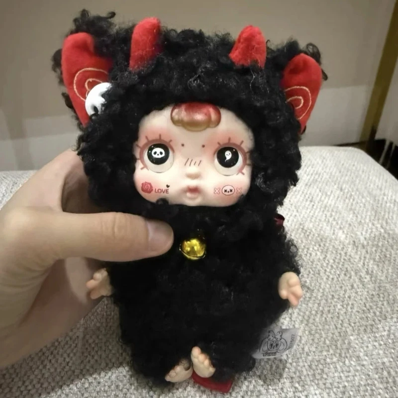 할로윈 신상 정품 Mmsuger 베이비 나이트 엘프 파티 시리즈 블라인드 박스 귀여운 인형 펜던트 할로윈 미스터리 박스 생일 선물 장난감